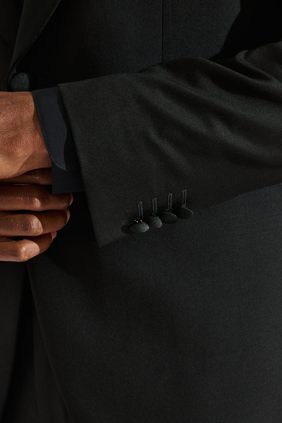 Soho Tuxedo New Deluxe Peak Collar Black - View 4