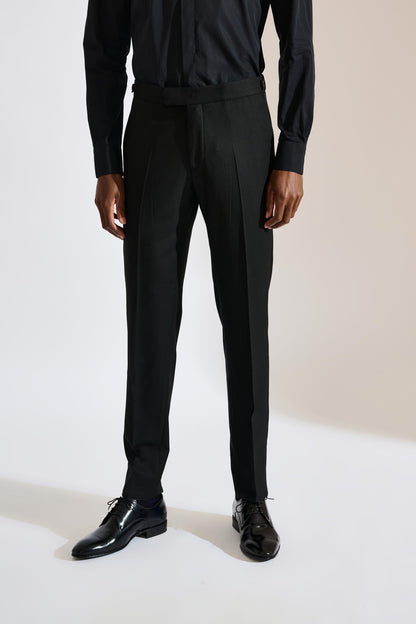 Soho Tuxedo New Deluxe Peak Collar Black - View 8