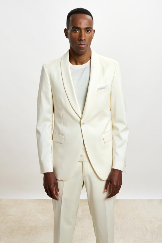 Tuxedo Suit New Deluxe Offwhite - View 3