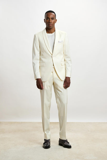 Tuxedo Suit New Deluxe Offwhite - View 4