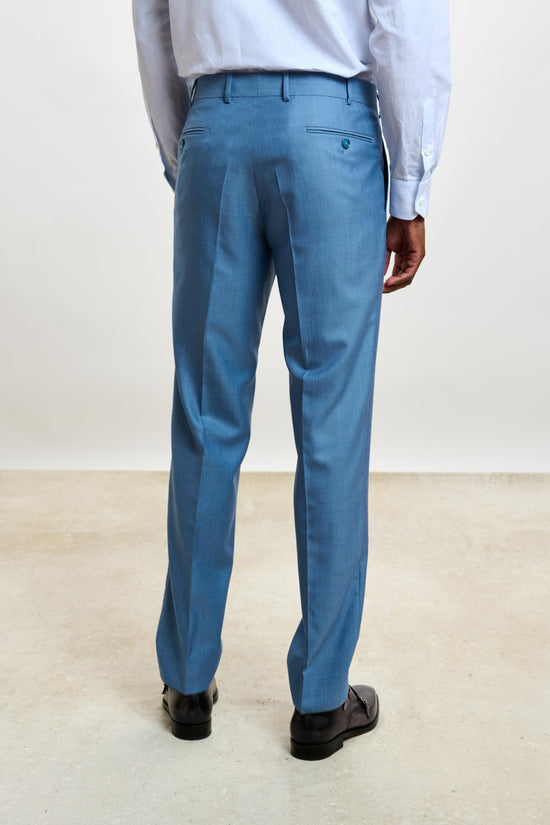 Soho Suit Sleek Plain Light Blue - View 10
