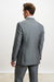 Kenton Suit Sleek Plain Light Grey - View 5