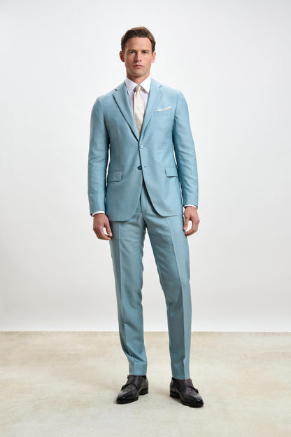Kenton Suit Sleek Mint Plain - View 1