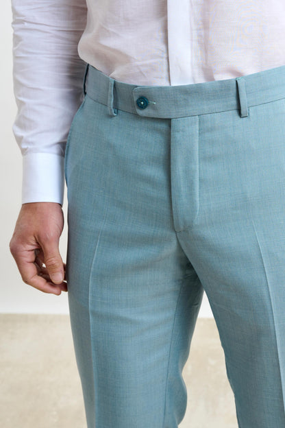 Kenton Suit Sleek Mint Plain - View 10