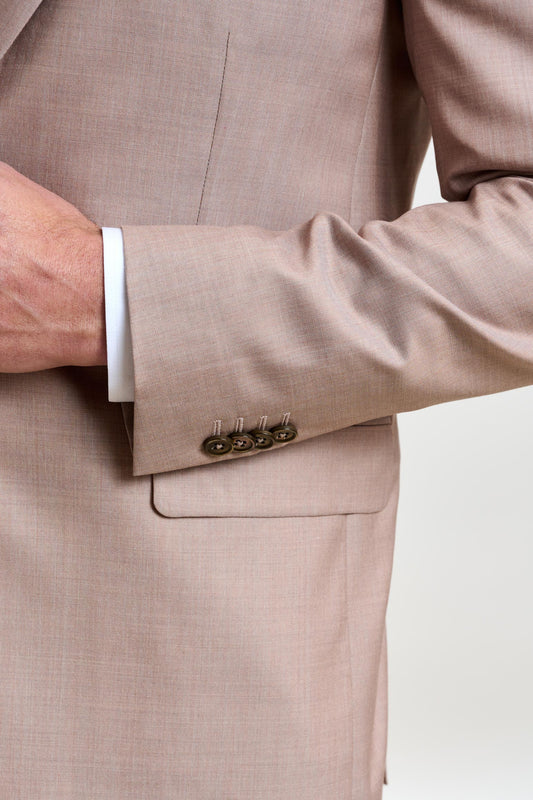 Kenton Suit Sleek Plain Beige - View 6