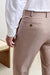 Kenton Suit Sleek Plain Beige - View 11