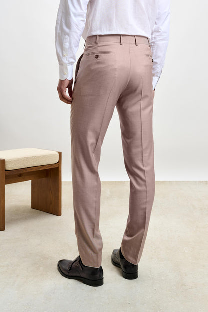 Kenton Suit Sleek Plain Beige - View 12