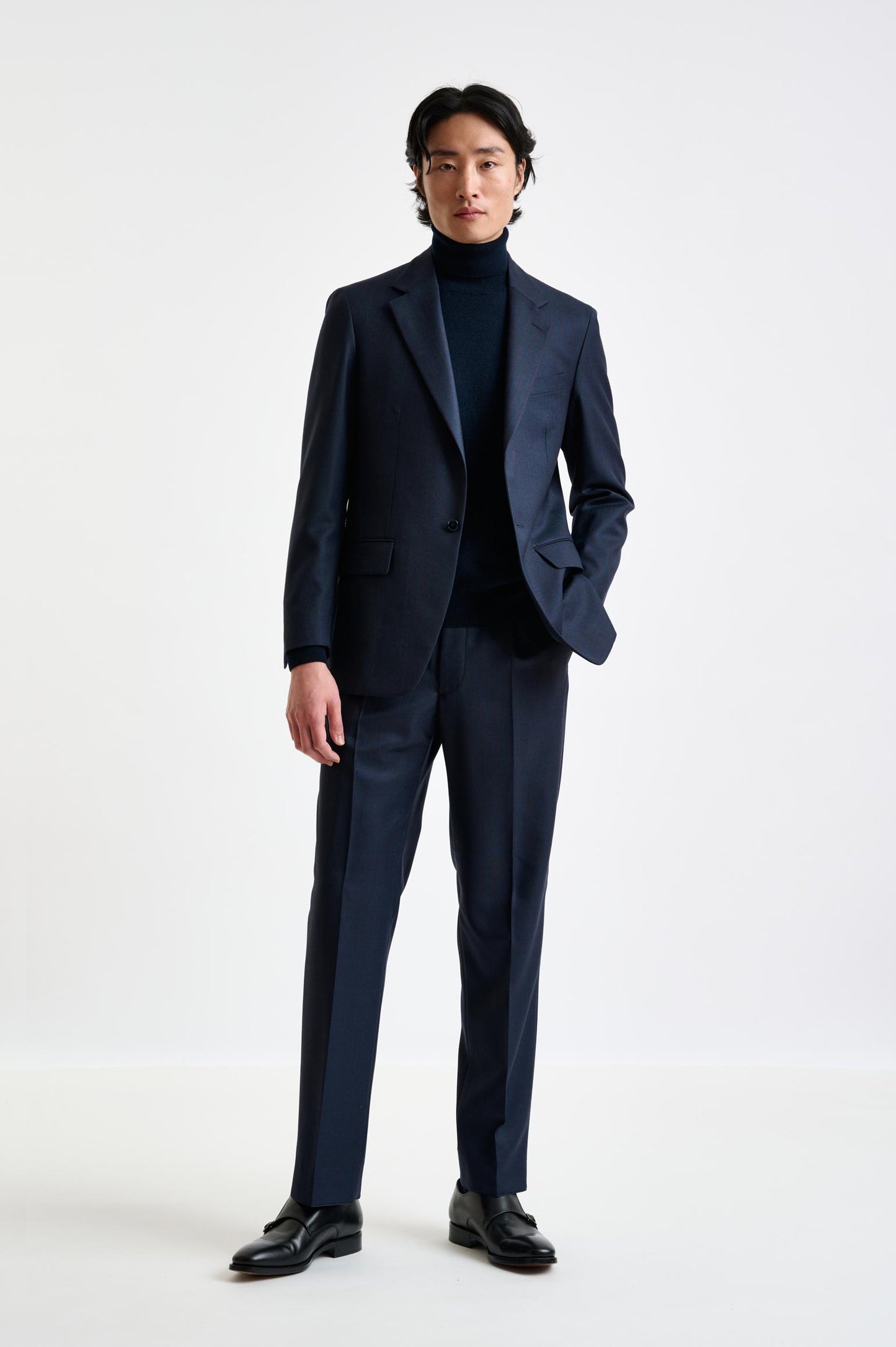 Blue Wool Kensington Suit Tornado