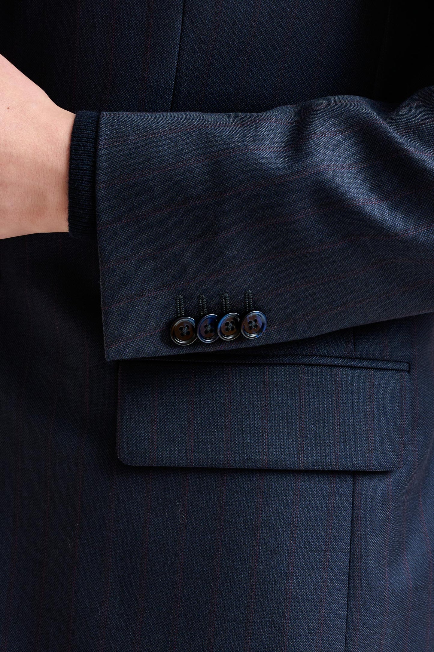 Blue Wool Kensington Suit Tornado