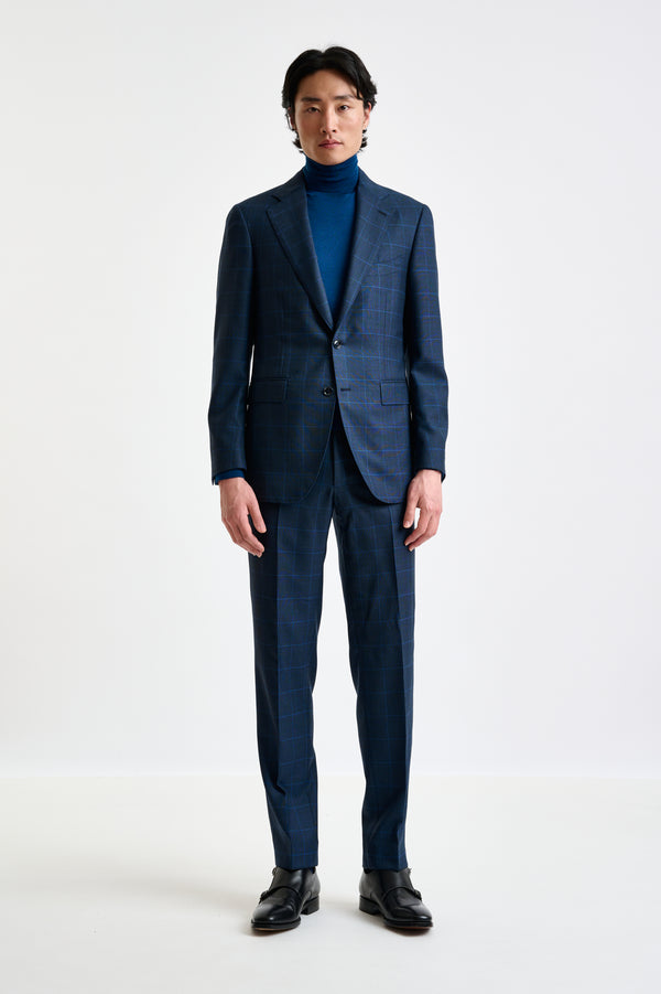 Traje Soho De Lana Azul Savile Row Classics