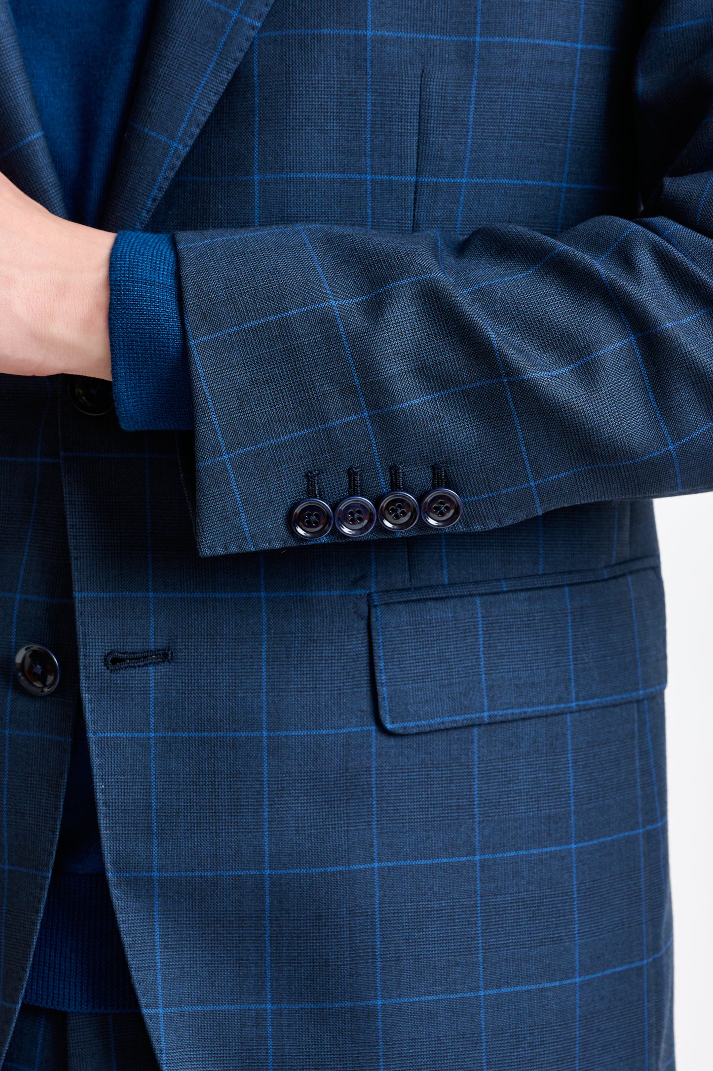 Blue Wool Soho Suit Savile Row Classics