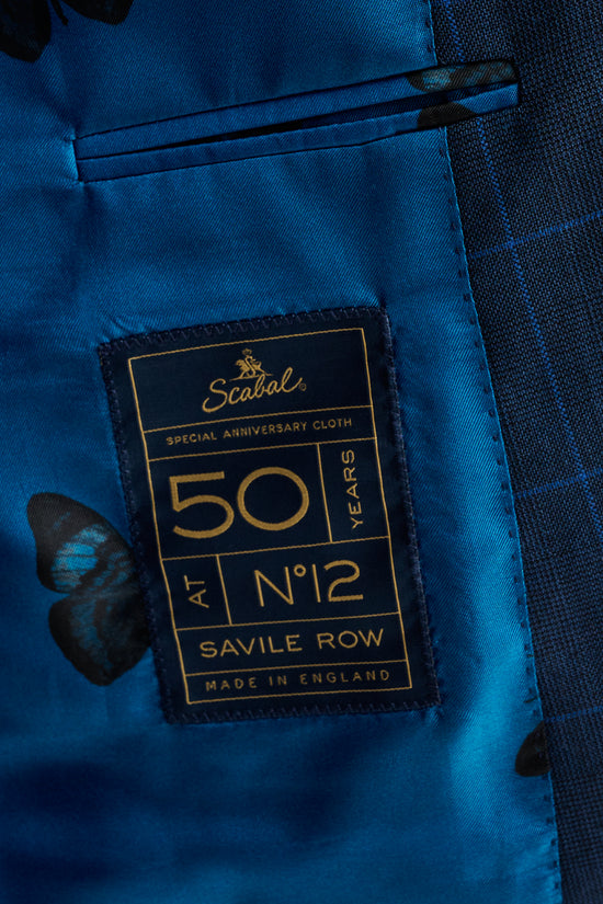 Blue Wool Soho Suit Savile Row Classics - View 6