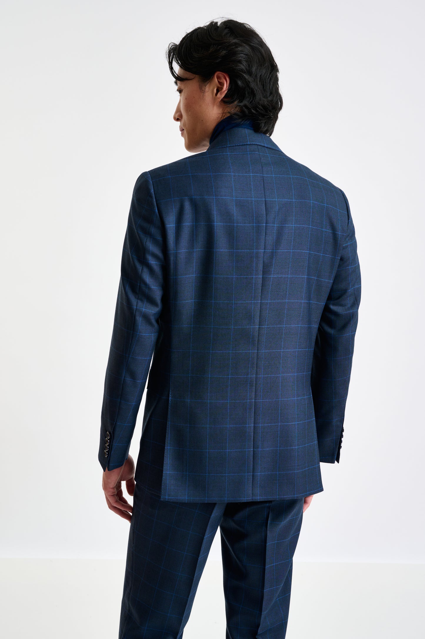 Traje Soho de lana azul Savile Row Classics