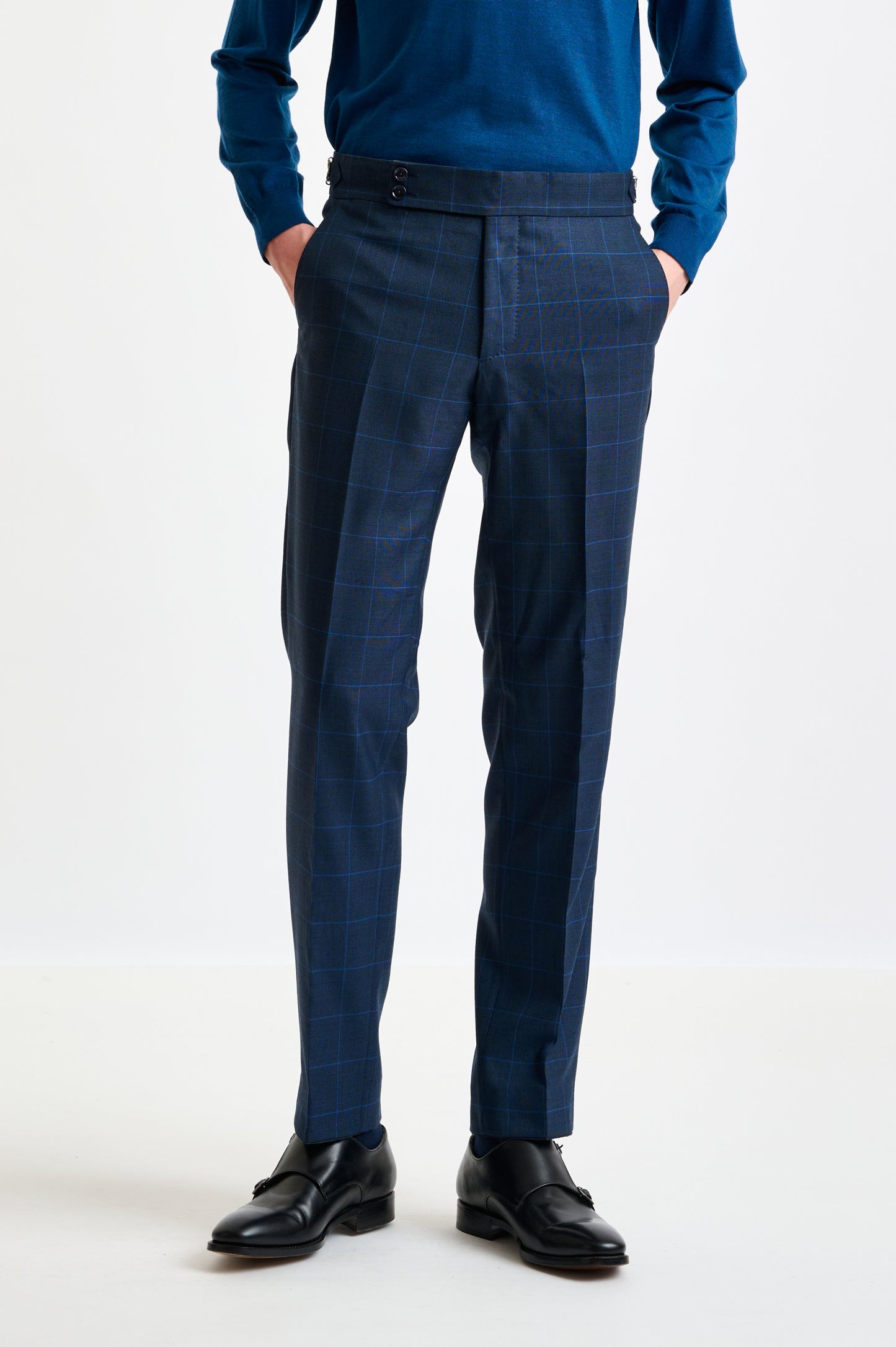 Traje Soho de lana azul Savile Row Classics