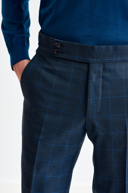 Blue Wool Soho Suit Savile Row Classics - View 11