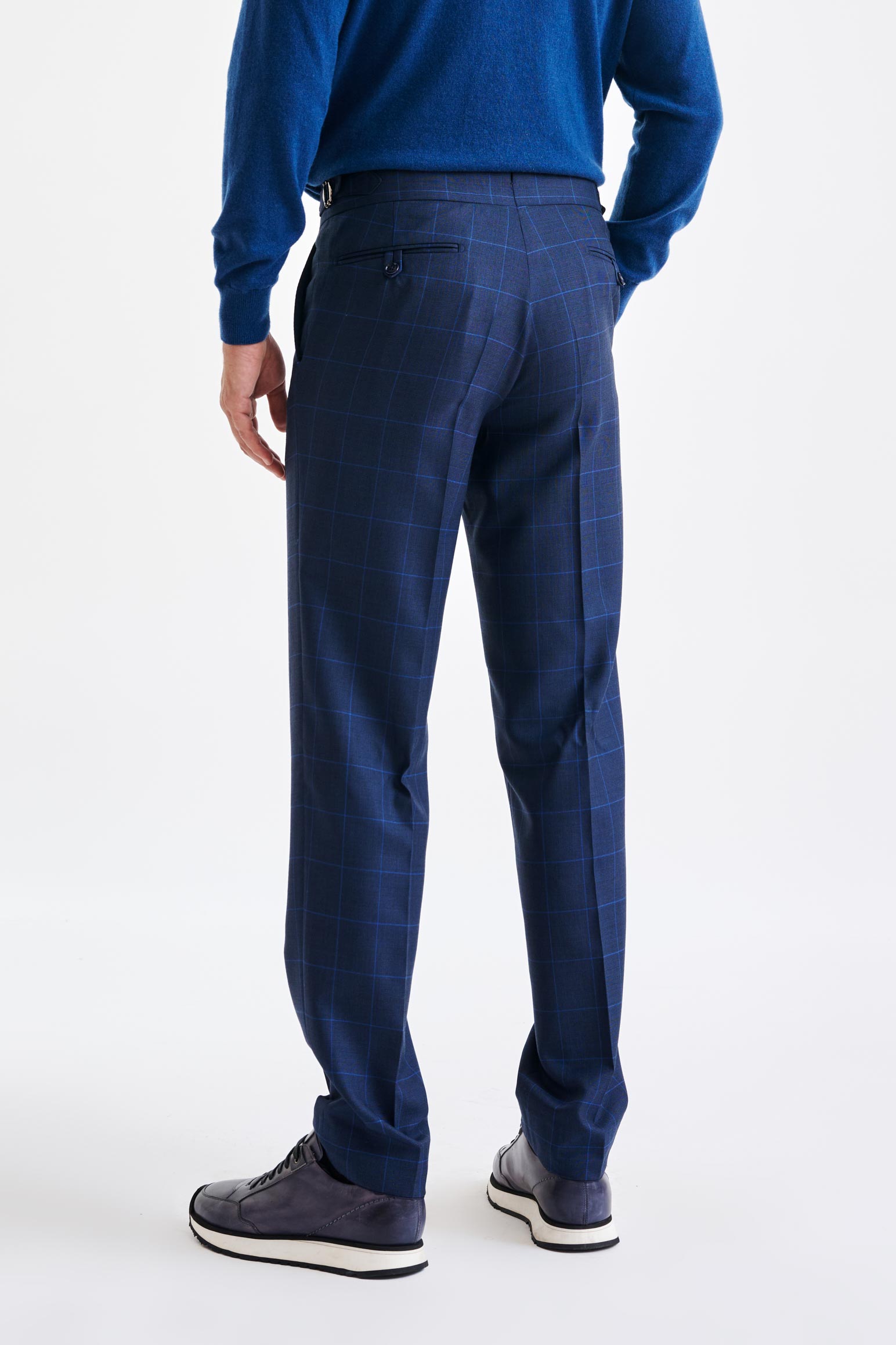 Medium Blue Wool Soho Suit Savile Row Classics - View 14