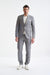Grey Wool & Cotton Soho Suit Lifestyle - View One