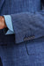 Dark Blue Wool & Silk Kenton Suit Lifestyle - View Five