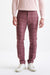 Check Pink Burgundy Super 130's Wool Soho Suit Mosaic - View Eight