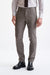 Brown White Wool Soho Suit Lifestyle - View Nine