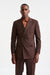 Medium Brown 100% Wool Super 130's Soho Suit Freestyle - Image 2