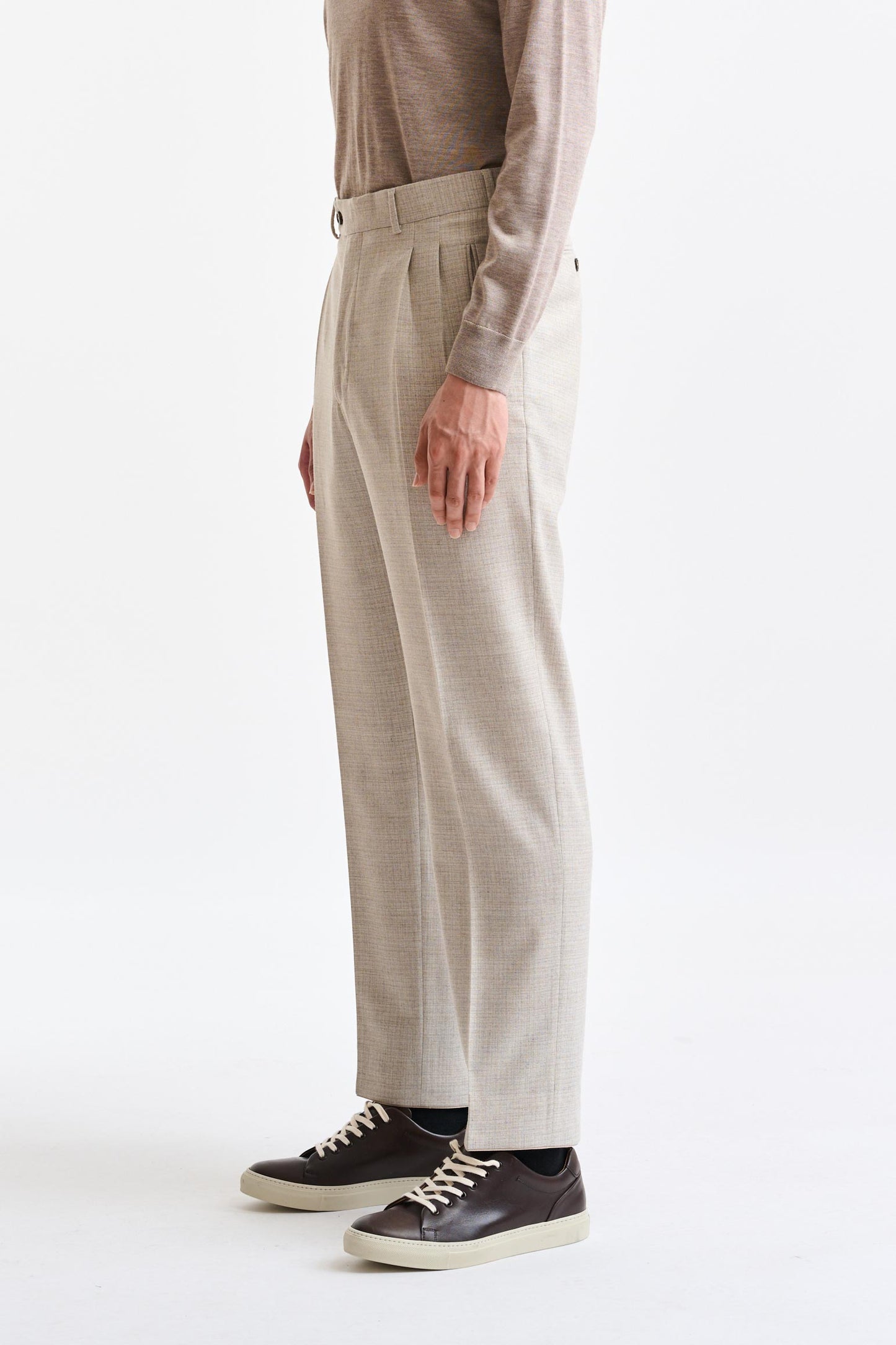 Light Beige 100% Wool Kenton Suit Freestyle - Image 7