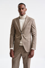 Medium Brown 100% Wool Kenton Suit Freestyle - Image 2