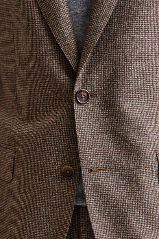 Medium Brown 100% Wool Soho Suit Freestyle - Image 5