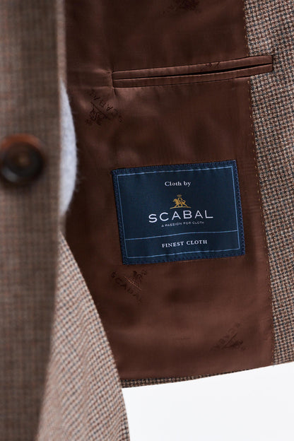 Medium Brown 100% Wool Soho Suit Freestyle - Image 6