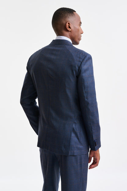 Dark Blue 100% Wool Kenton Suit Freestyle - Image 8