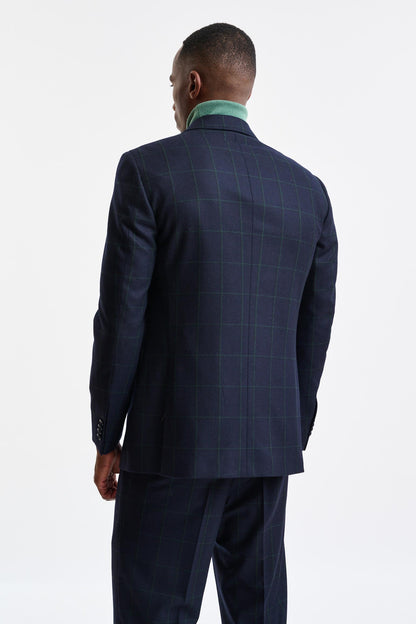 Dark Blue 100% Wool Soho Suit Freestyle - Image 7