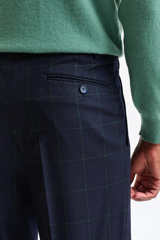 Dark Blue 100% Wool Soho Suit Freestyle - Image 13