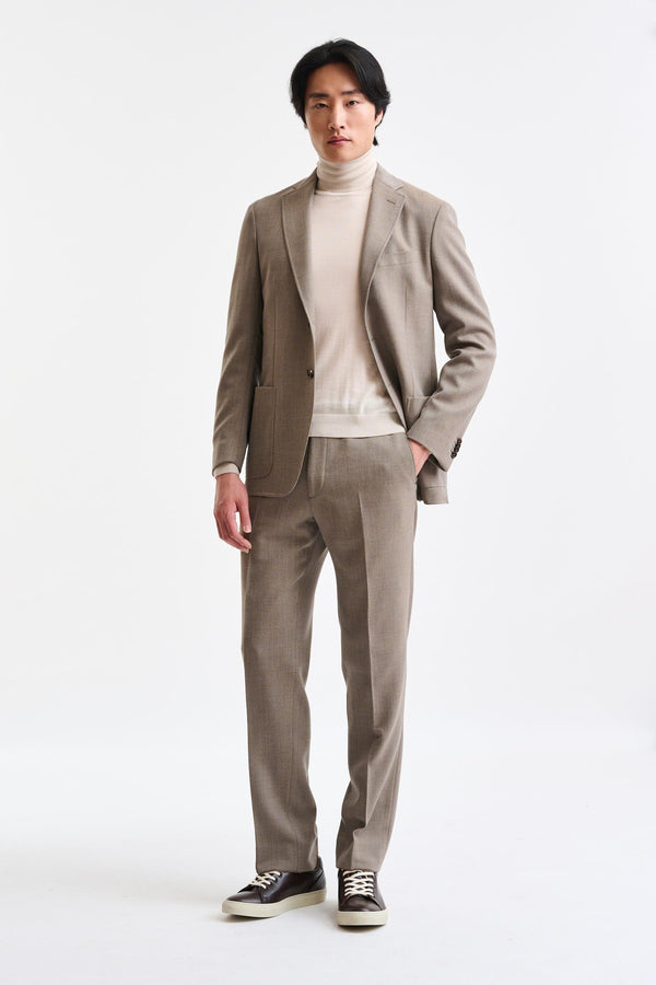Costume Kenton En Laine Beige Moyen Freestyle