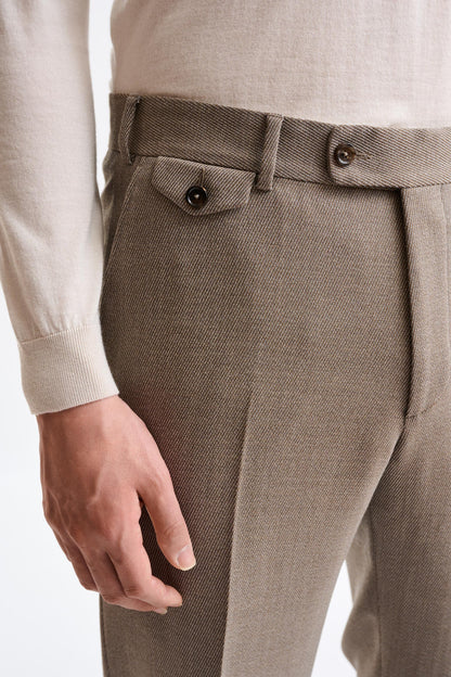 Medium Beige Wool Kenton Suit Freestyle - Image 10