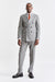 Grey Orange Check 100% Wool Super 100's Soho Jacket Riviera Trend - 1