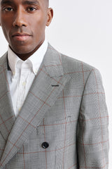 Black & White Wool Super 100's Soho Suit Riviera Trend