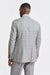 Grey Orange Check 100% Wool Super 100's Soho Jacket Riviera Trend