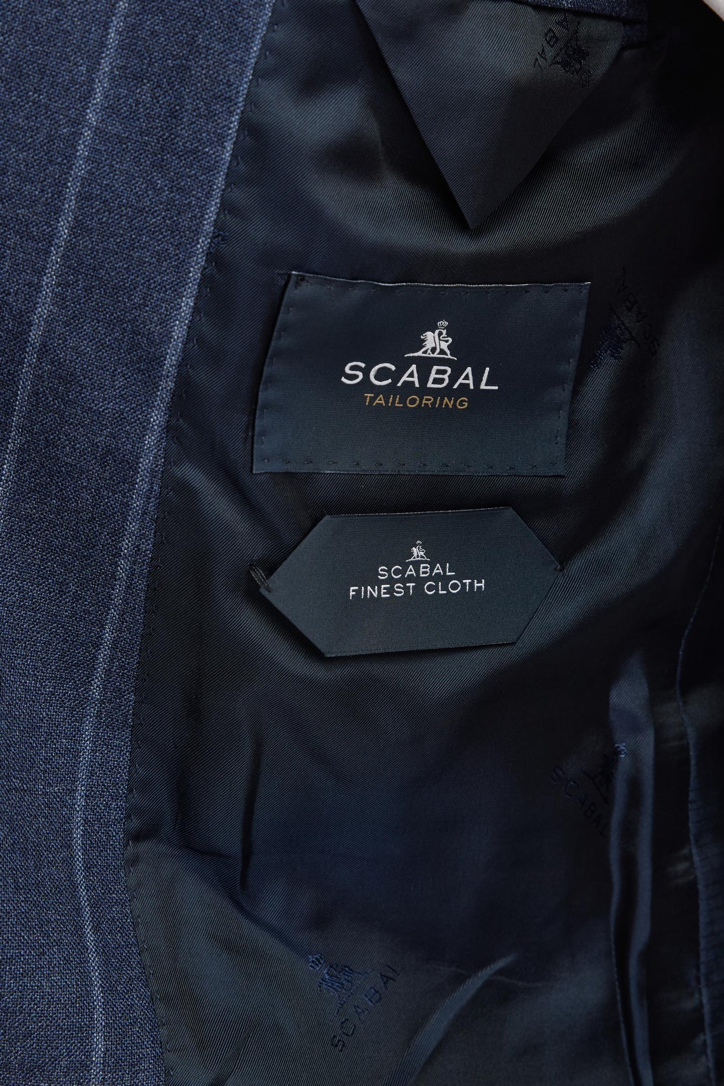 Dark Blue 100% Wool Soho Suit Freestyle