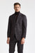 Dark Brown 100% Wool Super 130's Soho Jacket Cascade