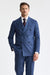 Medium Blue 100% Wool Kenton Suit Freestyle