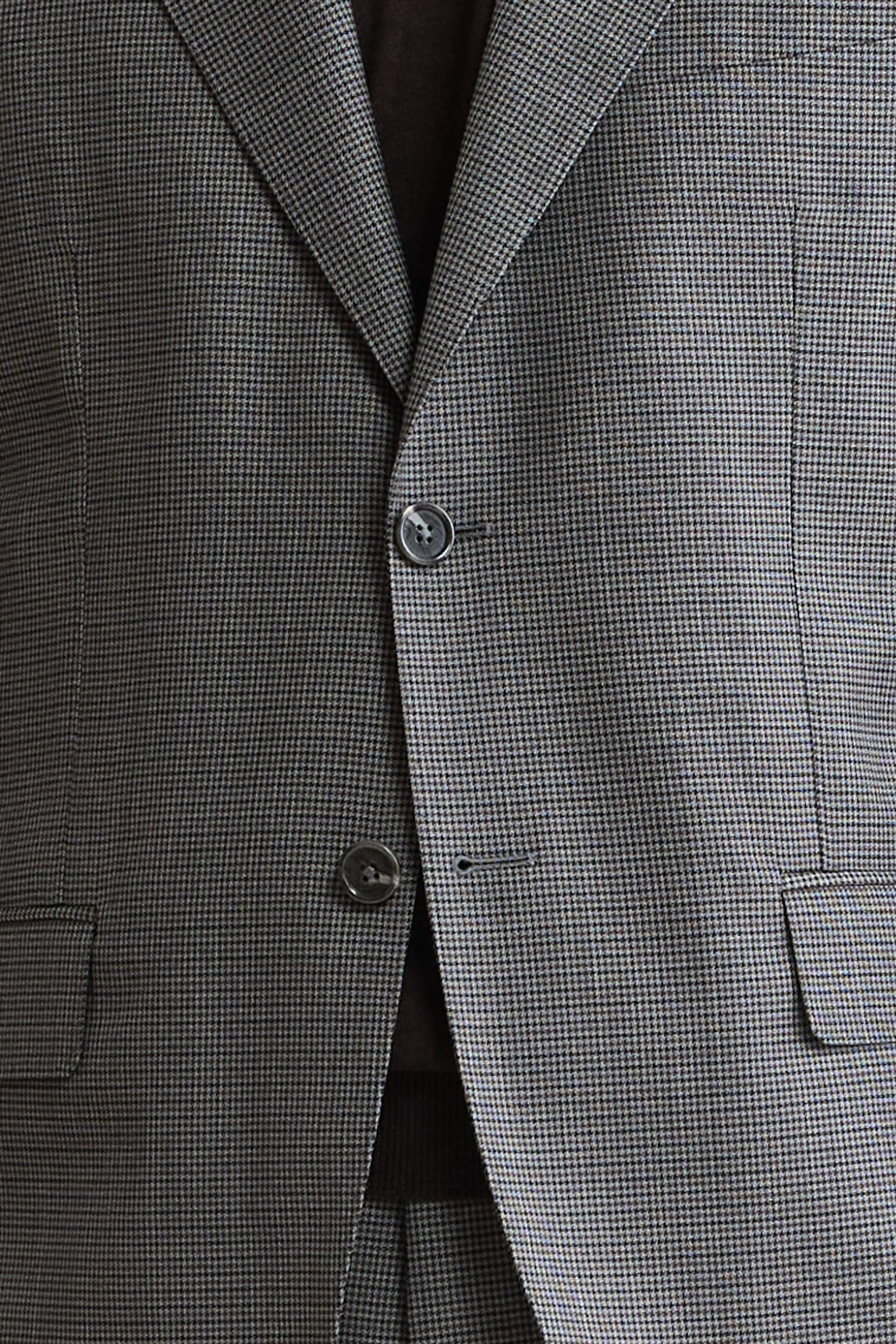 Dark Grey Wool Super 120's Kenton Jacket Freestyle