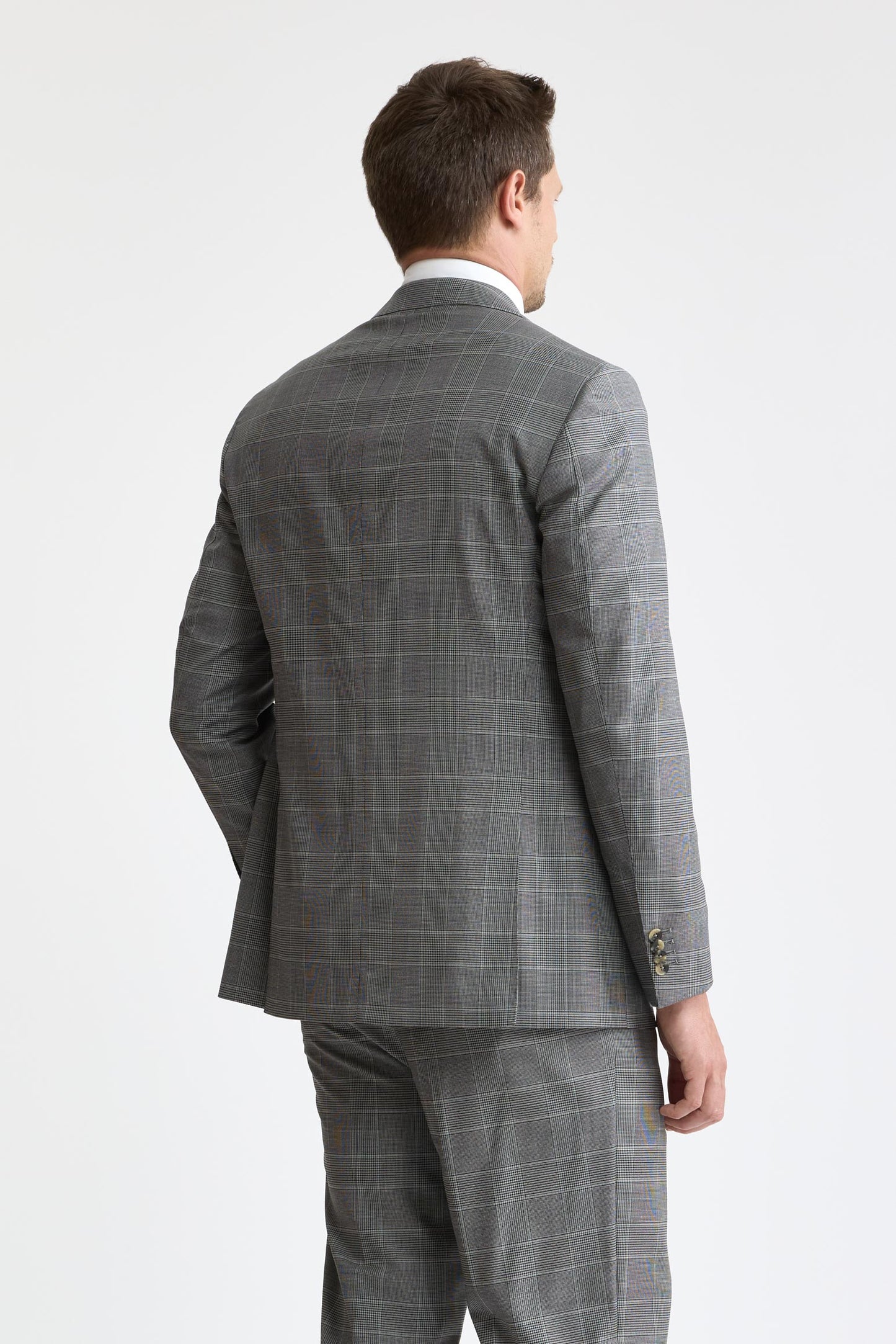Medium Grey Wool Super 120's Soho Suit Freestyle
