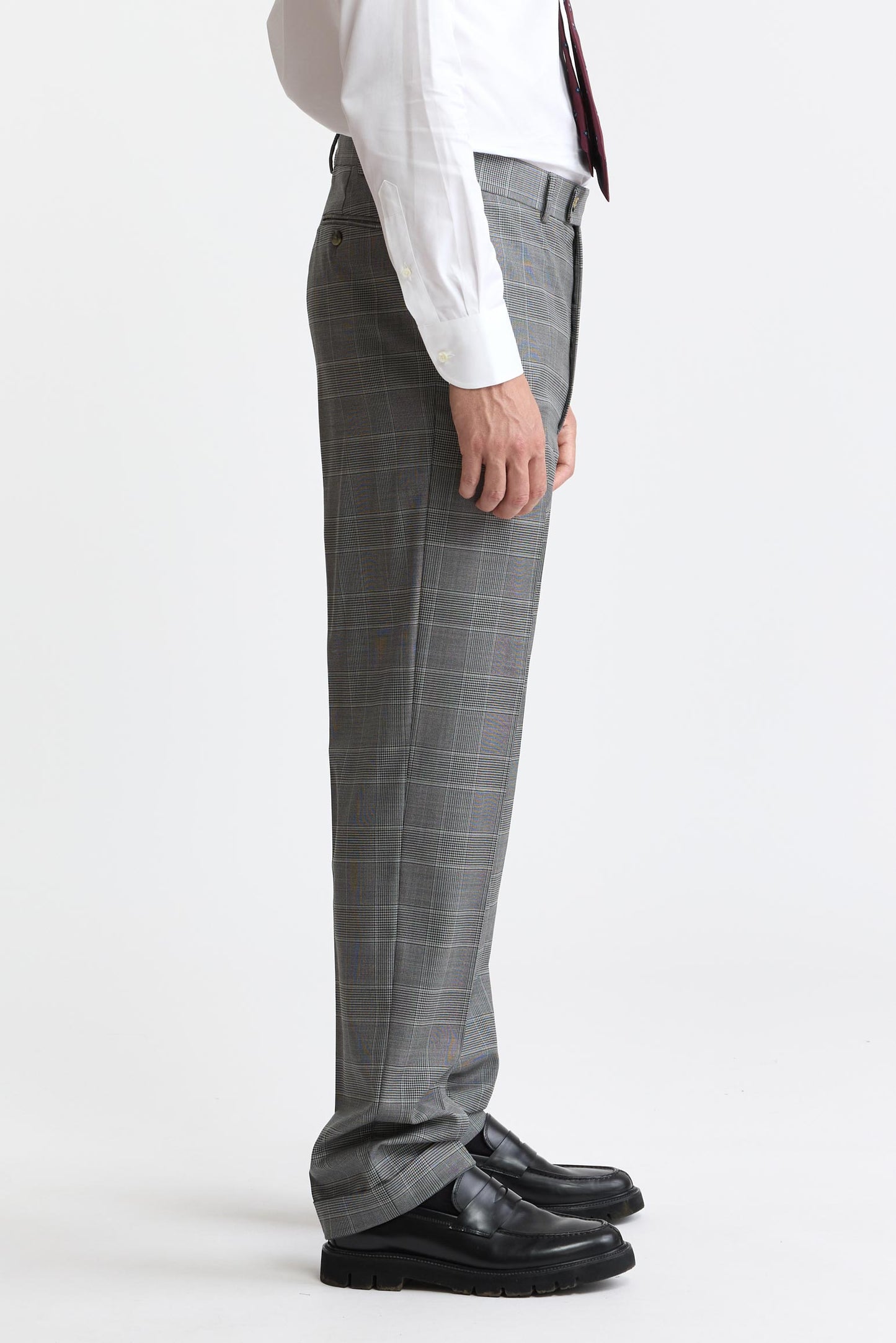 Medium Grey Wool Super 120's Soho Suit Freestyle