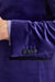 Dark Purple 100% Cotton Kenton Suit Fine Velvet