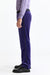 Dark Purple 100% Cotton Kenton Suit Fine Velvet