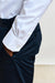 Formal Shirt Stripe herringbone White - View 4