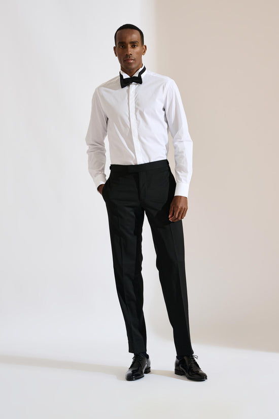 Formal Shirt Poplin White - View 1