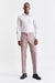Light Pink & White Cotton Twill Formal Shirt