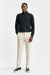 White Signature Trousers Cashmere Cotton - 1