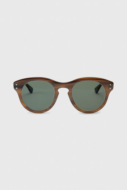 SCABAL X LUNETIER LUDOVIC HANDMADE SUNGLASSES CROMER BROWN - Image 1